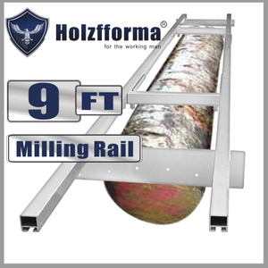 9FT Оригинальная система направляющих для фрезерования Holzfforma®, набор направляющих для фрезерования Подходит для всех малых цепных пил диаметром 20/24/36/48 дюймов
