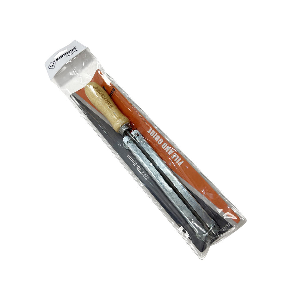Holzfforma 7/32 ''(5,5 мм) набор для заточки держателя цепной пилы с деревянной ручкой заменяет OEM 5605 750 4330